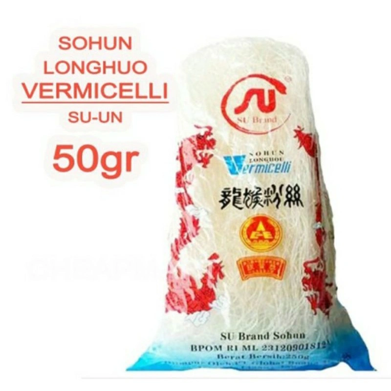 Mie Sohun / Soun / Mie Kering 50gr / Belanja Murah Semarang