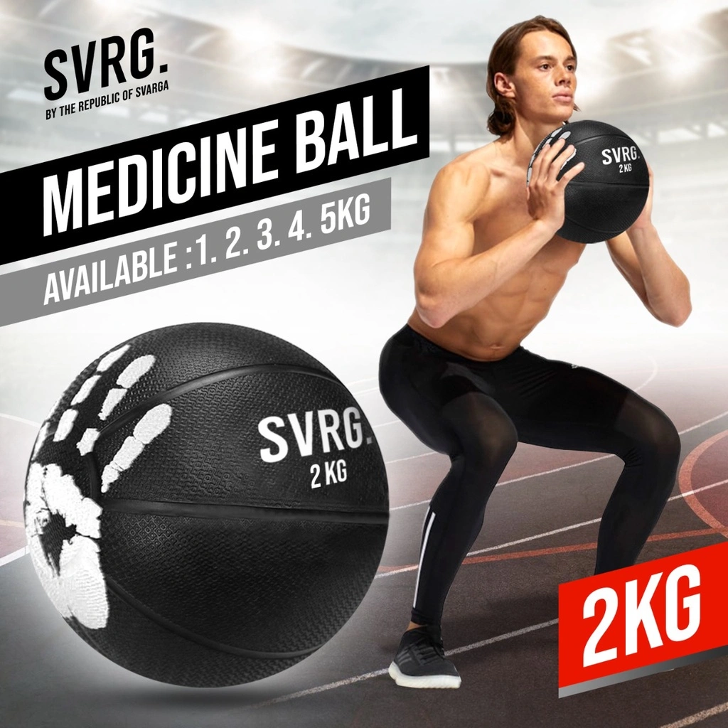 SVRG Medicine Ball - Weighted Basketball - Slam Ball Bounce - 2 Kg