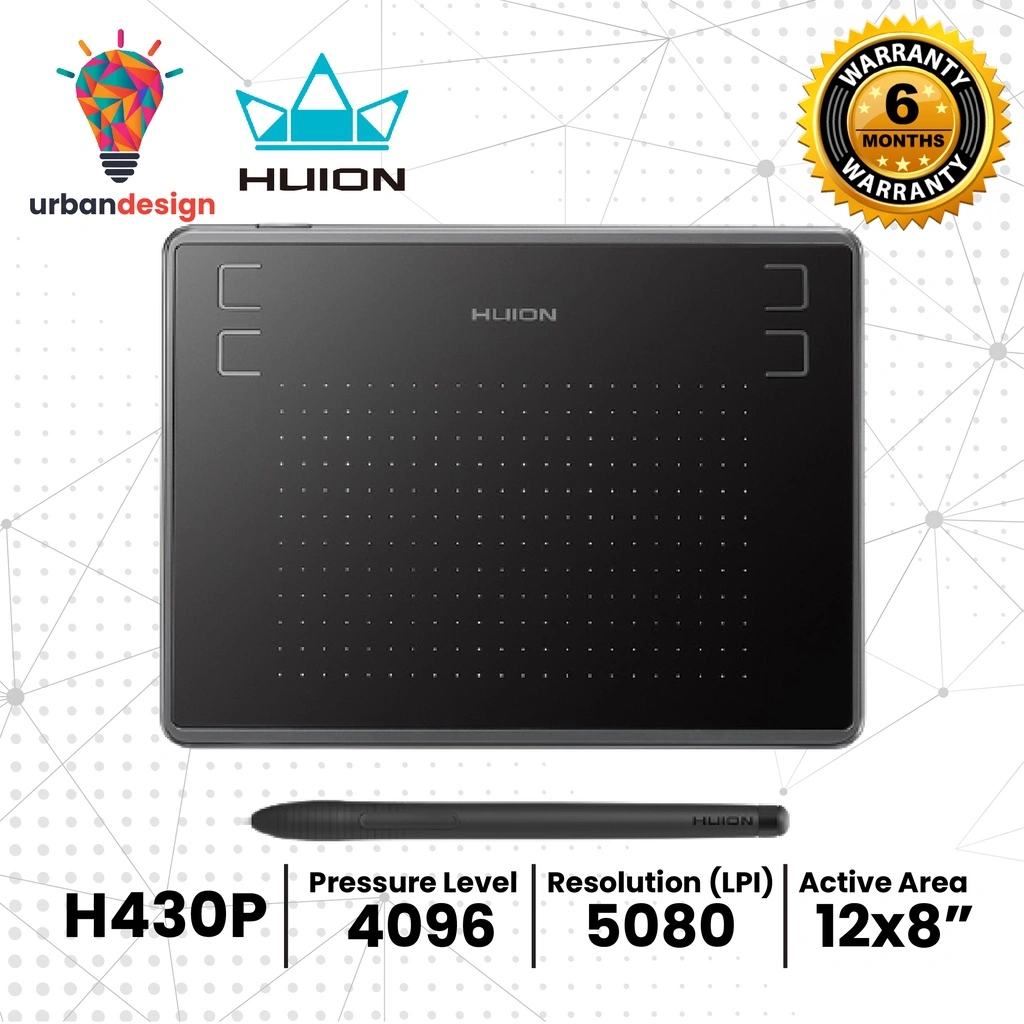 Huion H430P Graphic Drawing Tablet OSU alt huion h420 420 g430