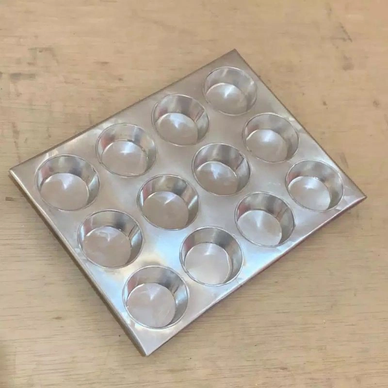 Cetakan Kue Sus Cupcake muffin Soes Maker Aluminium