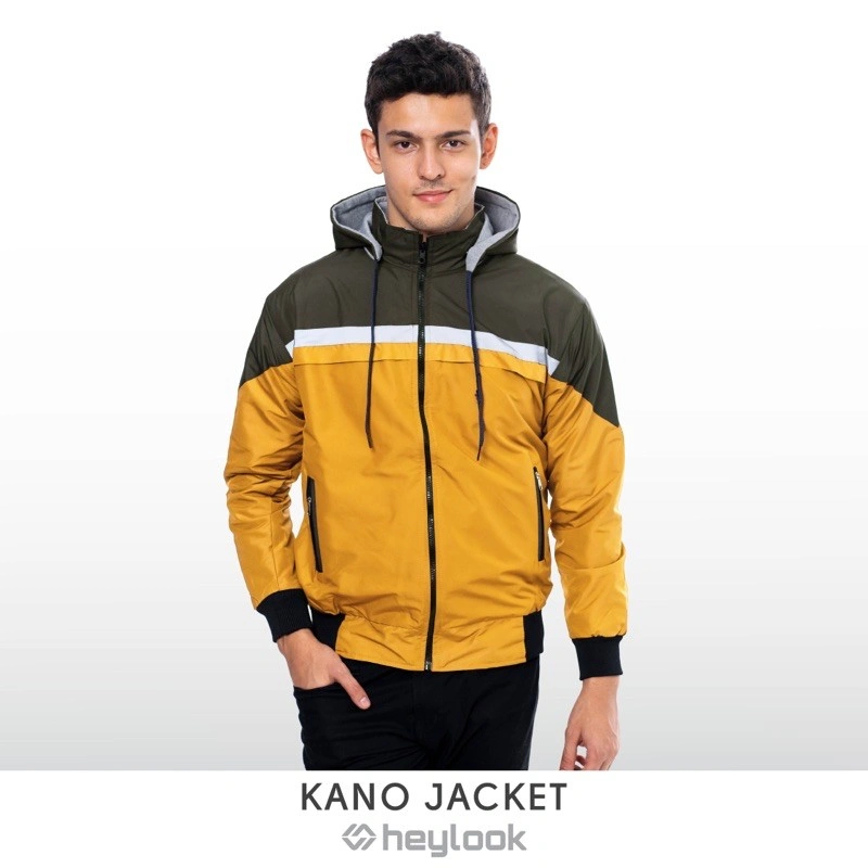 HEYLOOK Official - Jaket Pria Jaket Bolak Balik Pria Jaket KANO Parka Pria Jaket Outdoor  - Bisa Cod