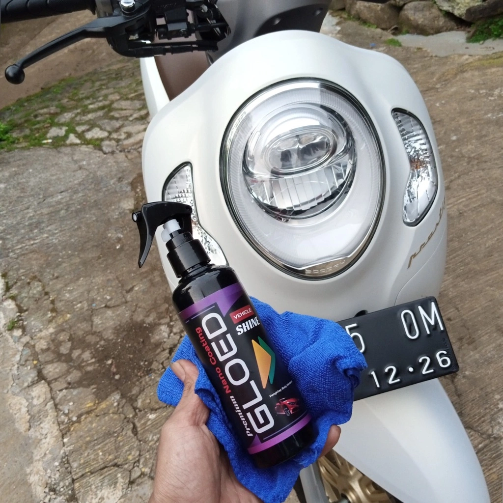 Pengkilap Body Motor Spesialis Doff - Matte wax Poles motor