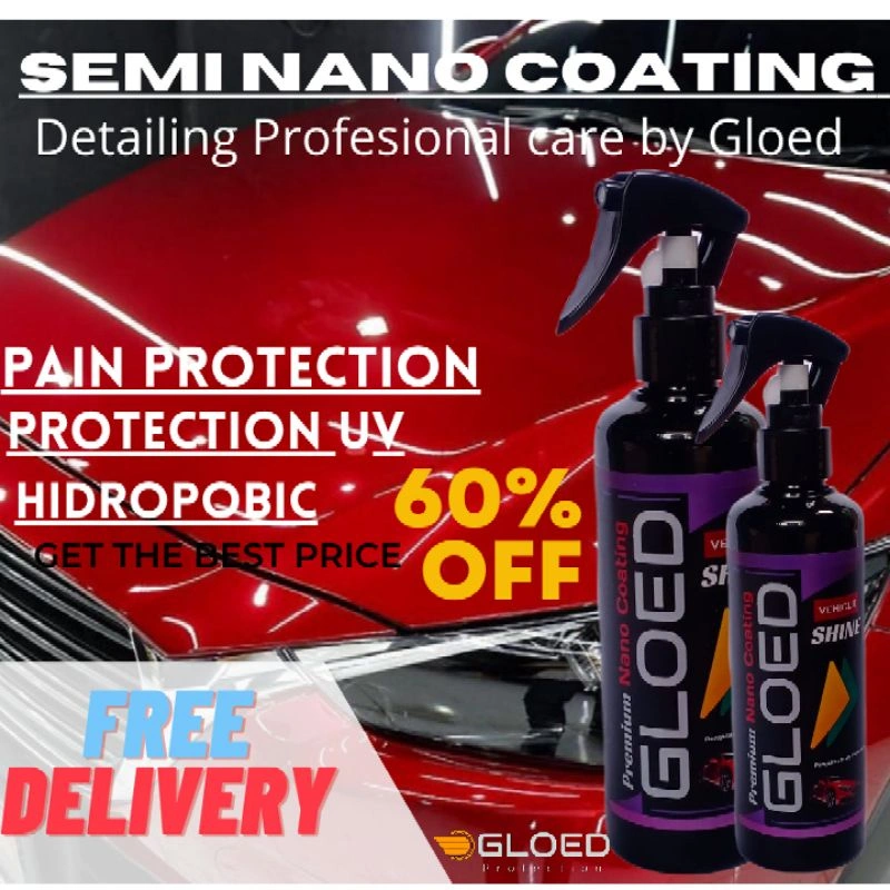 Semi Nano Coating Detailer Pengkilap body Mobil / Motor by Gloed