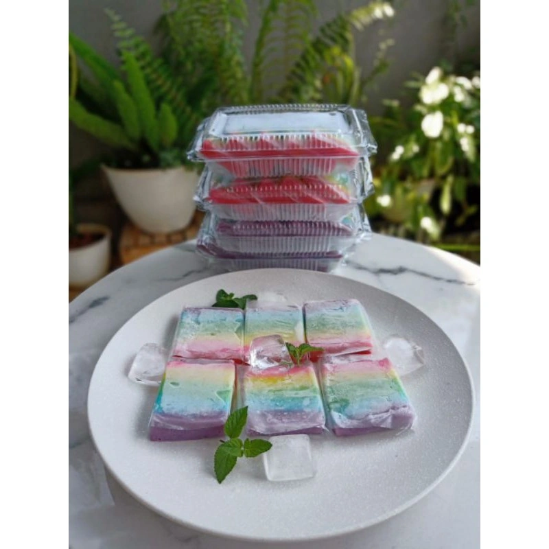 Es Gabus Pelangi Ice Jadul Legendaris 90an Enak Halal Dan Fresh Homemade Es Kue Es Roti Es Wadai