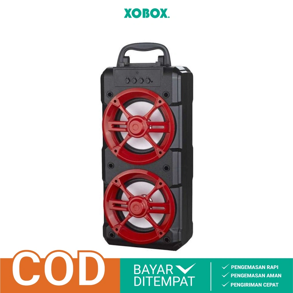 Speaker Bluetooth / Speaker Aktif Salon Mini Portable TF Card, USB, FM Radio - AT041BT, AT042BT