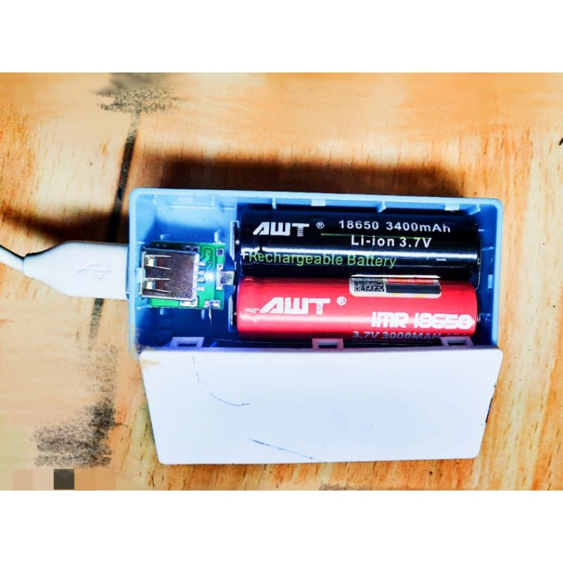 Casing Power Bank 2 slot / DIY PowerBank / Charger baterai 18650