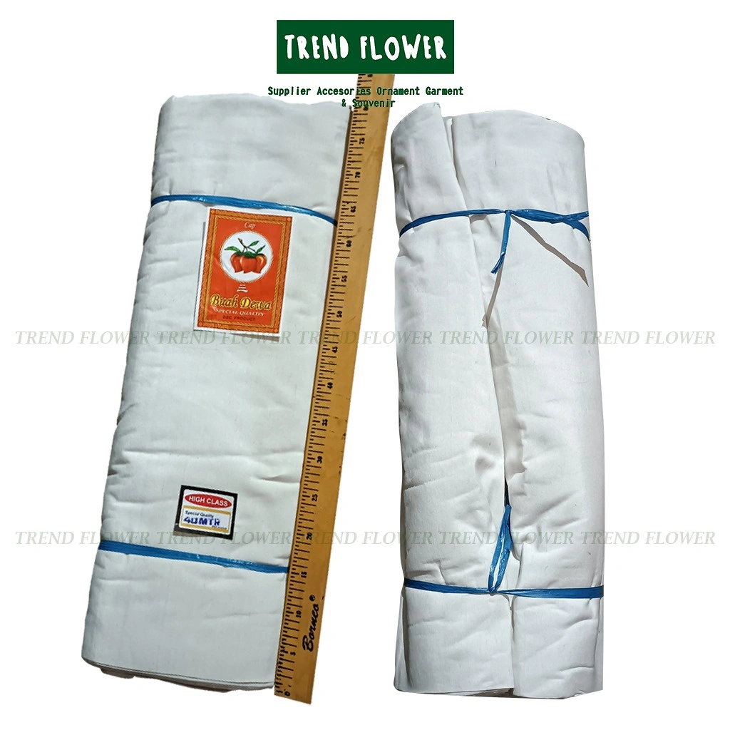 KAIN BELACU K PUTIH BELACO BLACU BLACO putih merah lebar 90 cm TEBAL 250 GSM