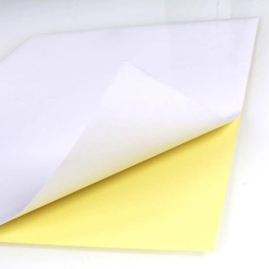 (500 LBR) !! CUCI GUDANG !! Kertas Stiker Kilap A7 /Glossy / Stiker Resi / Stiker Label Pengiriman