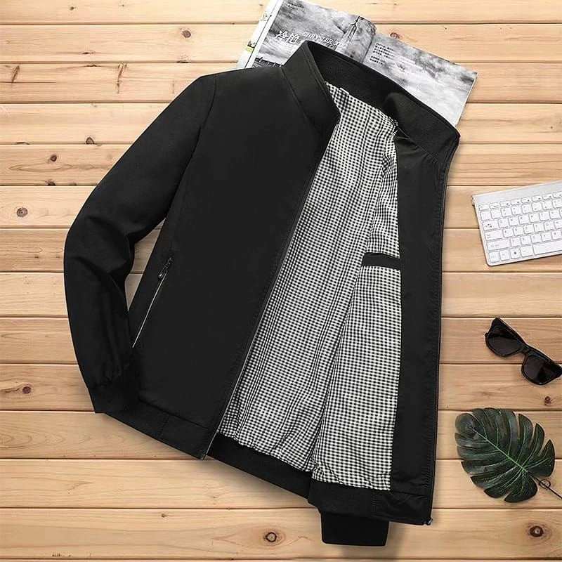jaket hade pria tren terbaru casual