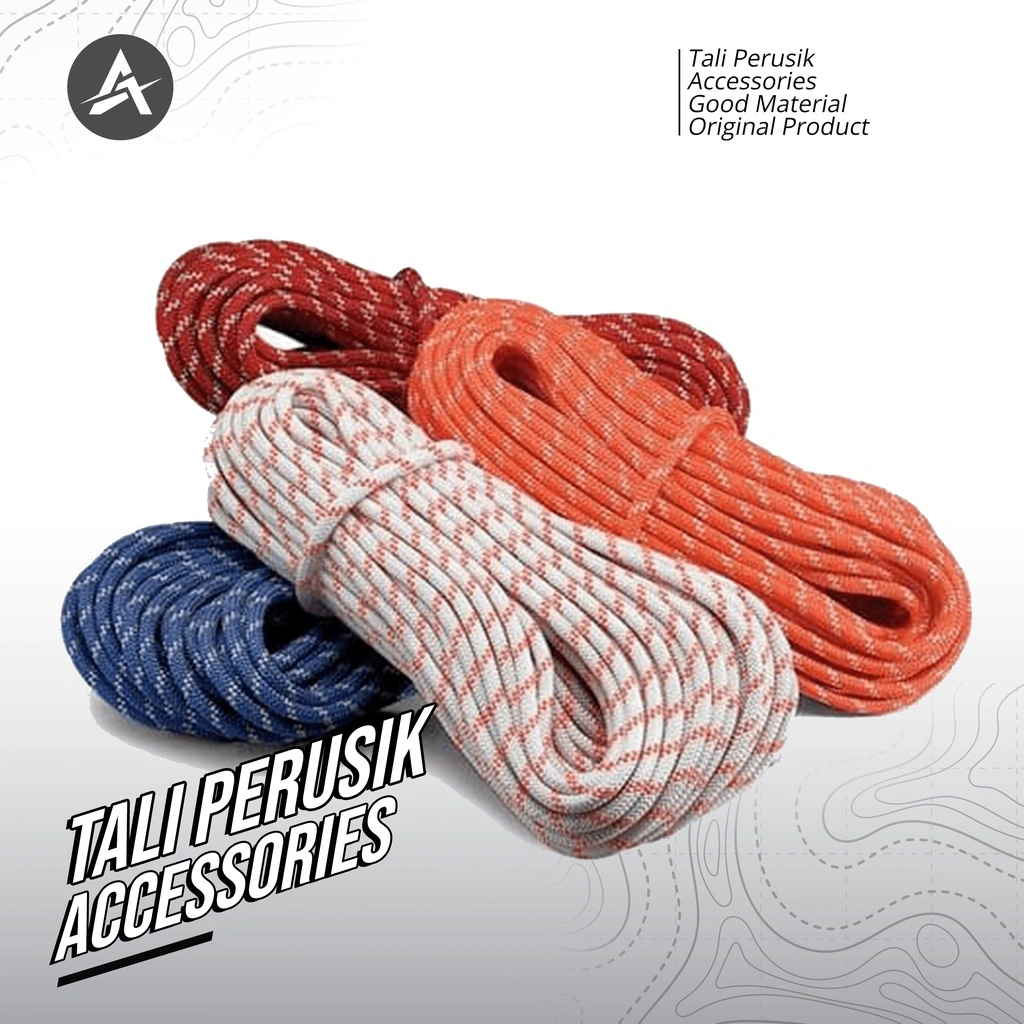 TALI PRUSIK OUTDOOR GELANG KARMANTEL 2MM MURAH OLAHRAGA OUTDOOR 10 METER