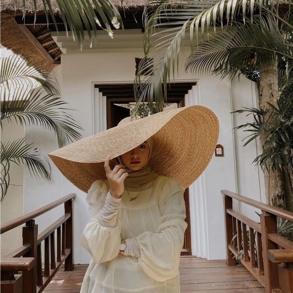 Topi Pantai Widen SunHat/Summerhat widen/TOPI PANTAI SUPER LEBAR/TOPI PANTAI PITA LEBAR