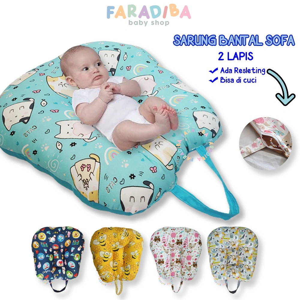 SARUNG SAJA / Sarung Sofa Bayi Jumbo Multifungsi 4in1 / Kasur Alas Matras Tempat Tidur Baby/ Lounger Car Seat Mobil Anti Peyang Peang Gumoh / Bed Set Bedding Kado Lahiran Lahir Anak Ultah Hadiah Souvenir Sovenir Hampers