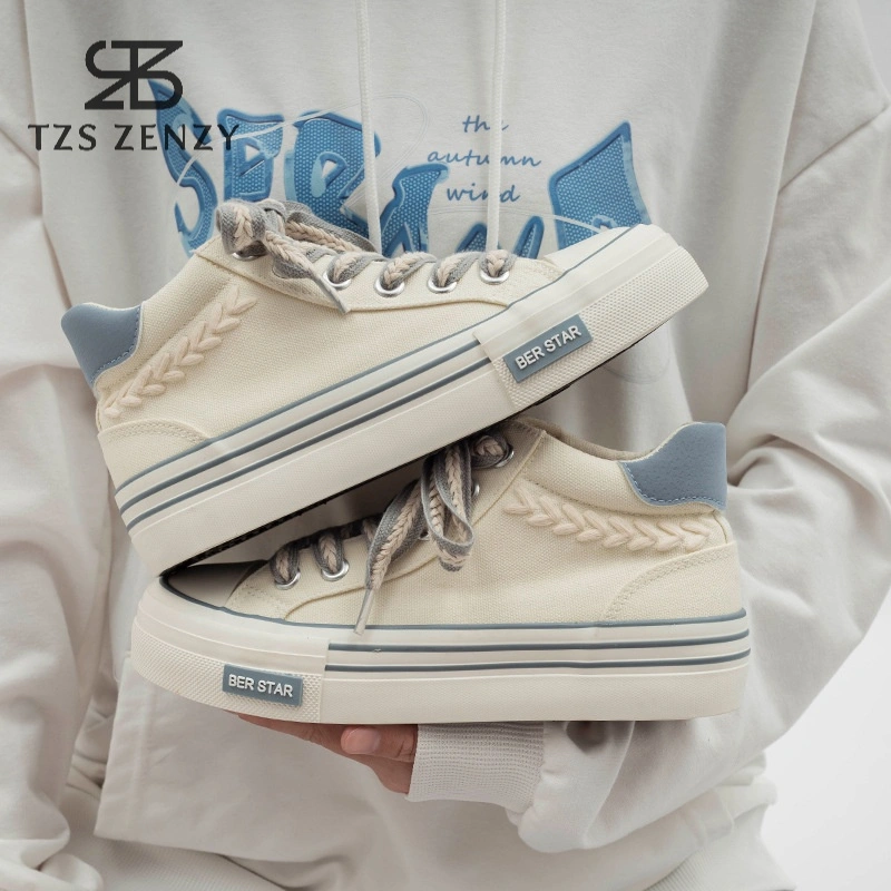 TZS Zenzy Danielle Canvas - Sepatu Canvas High Ankle Wanita - Sepatu High Top - Sepatu Sneakers