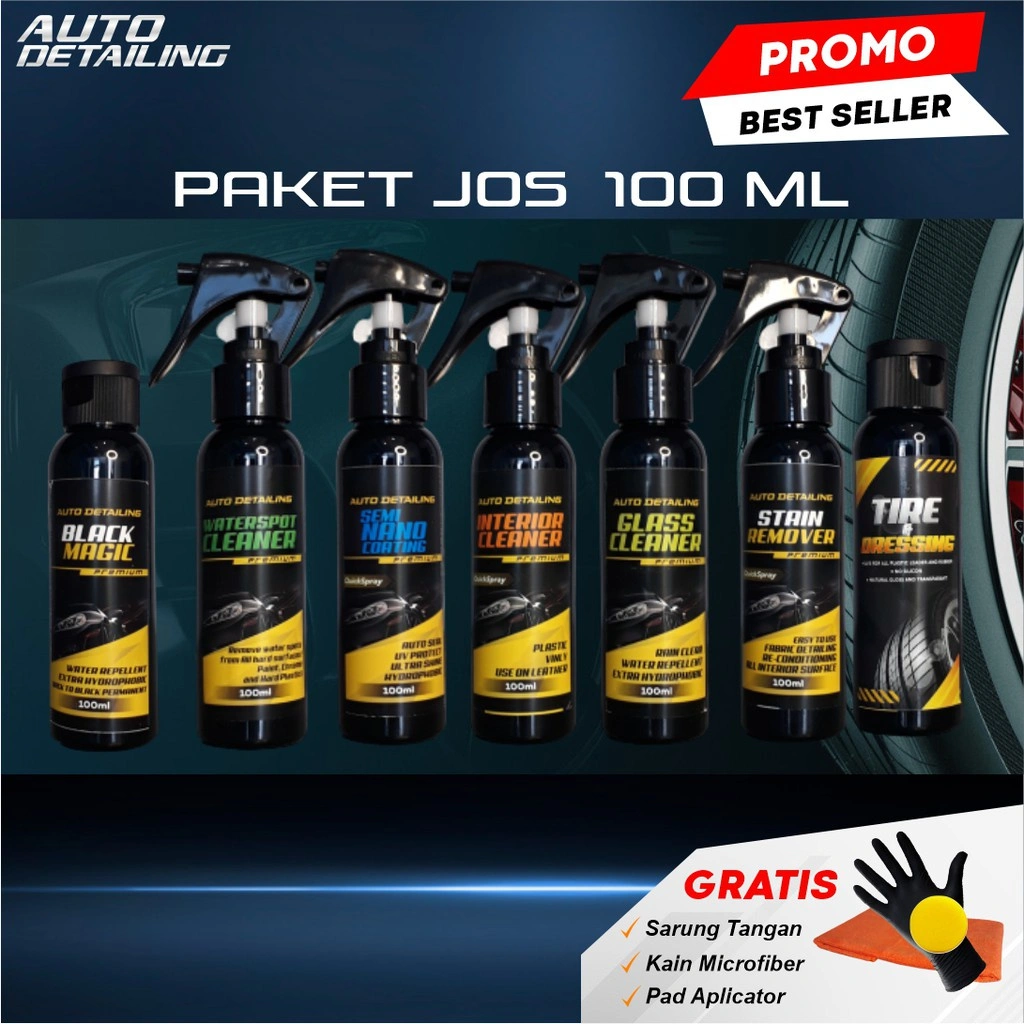 Auto Detailing Paket Perawatan Mobil 100ML