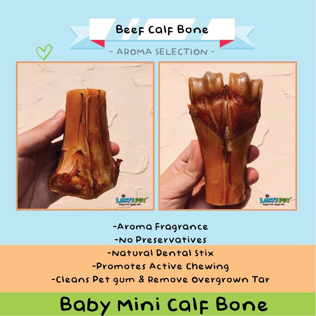Baby Calf Bone | Tulang Anjing | Snack Anjing | Cemilan Anjing | Gigitan Anjing | Leryspet