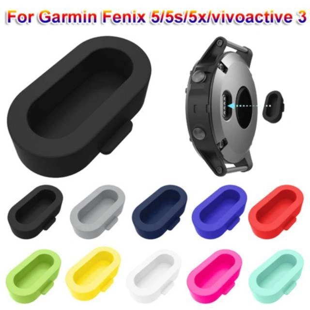 Garmin Fenix 5 6 7 8 e 47mm 51mm Forerunner 970 570 935 945 955 965 5x 6x 7x Plus Anti Dust Penutup Debu Air Port Charger Garmin Plug