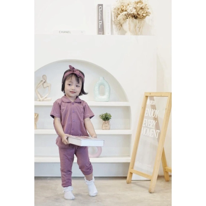 CB - Keola Setelan Anak Piyama Good Night / Setelan Anak Kasual Premium Baju Tidur Anak