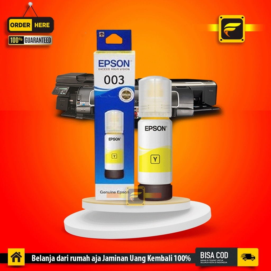 Tinta Epson 003 YELLOW SERIES L3110 L3150 L3100 L1110 L3101 L5190