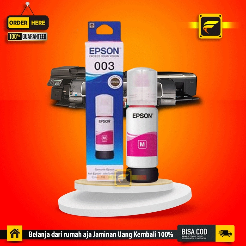 Tinta Epson 003 MAGENTA SERIES L3110 L3150 L3100 L1110 L3101 L5190