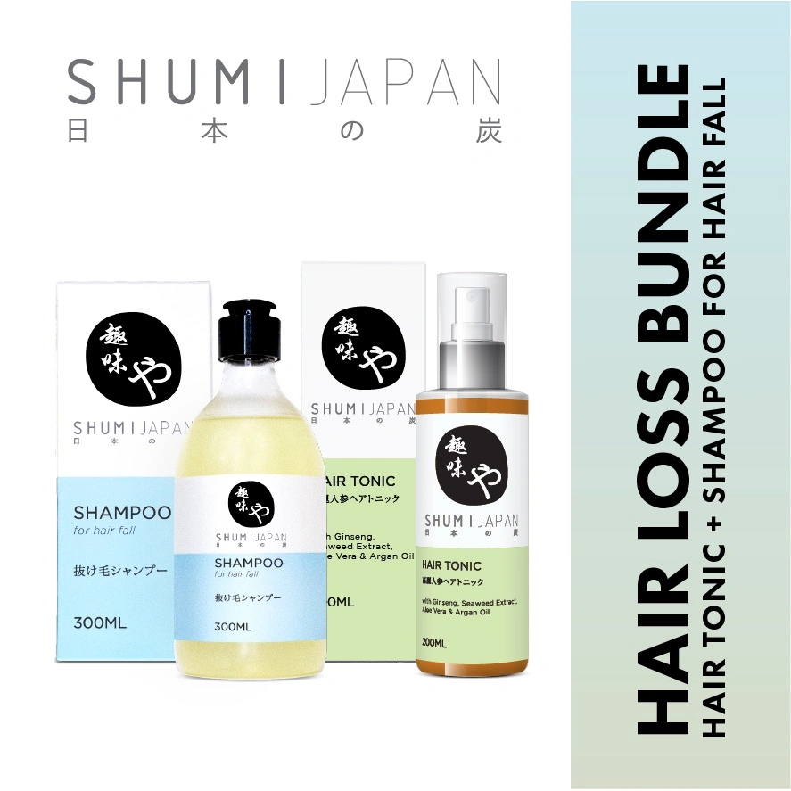 [BPOM] PAKET CEGAH RONTOK! SHUMI Japan Hair Tonic + Shampoo for Hair Fall / Treatment / Haircare