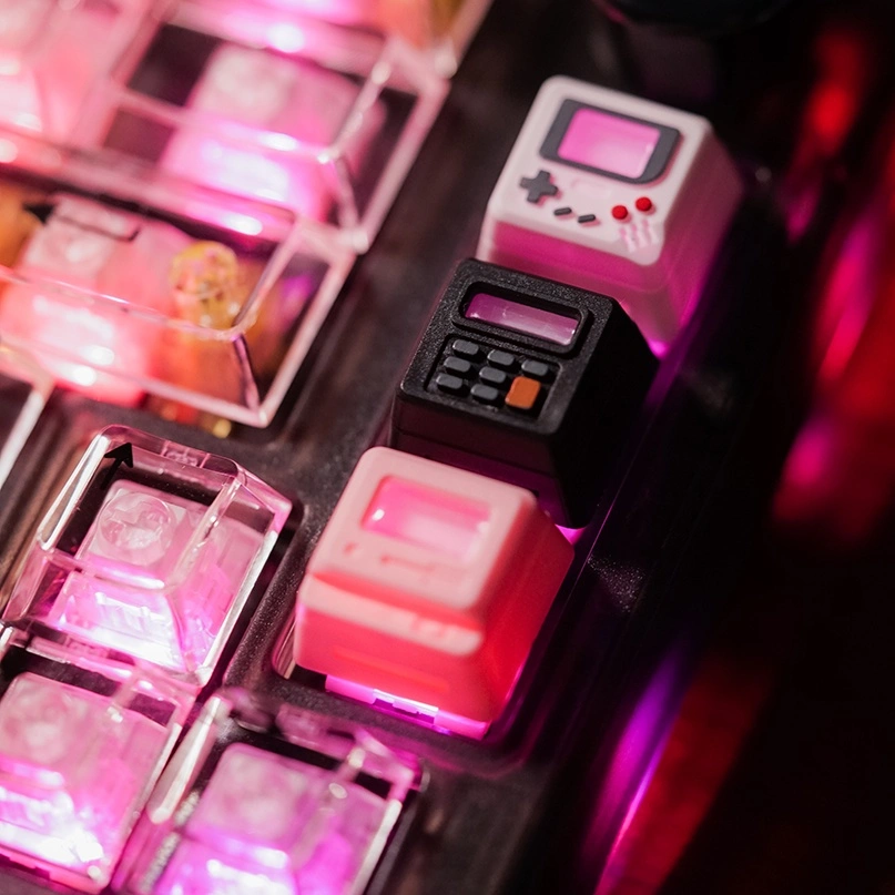 Keycaps Artisan Game Machine Keycap Mechanical Keyboard By Galatix