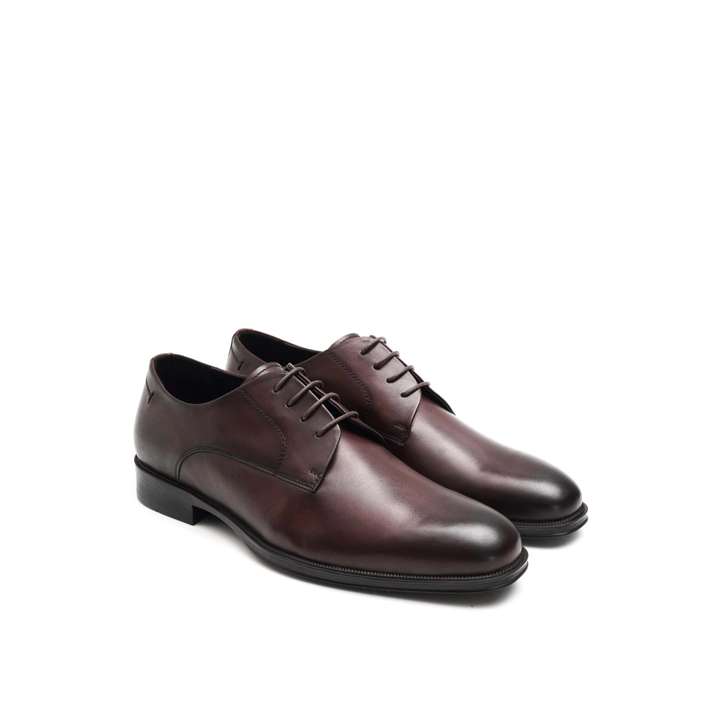 NINO BROWN Sepatu Kulit Derby Pria by Mario Minardi