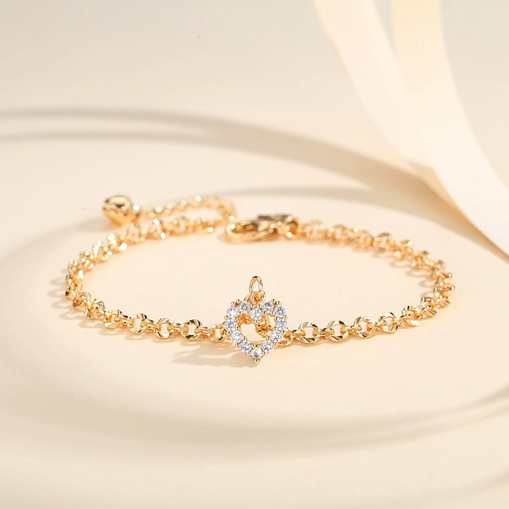 Lanme Jewelry Gelang Rantai Wanita Titanium Stainless Steel Gold Gelang Gaya Korea Wanita Gelang Y983