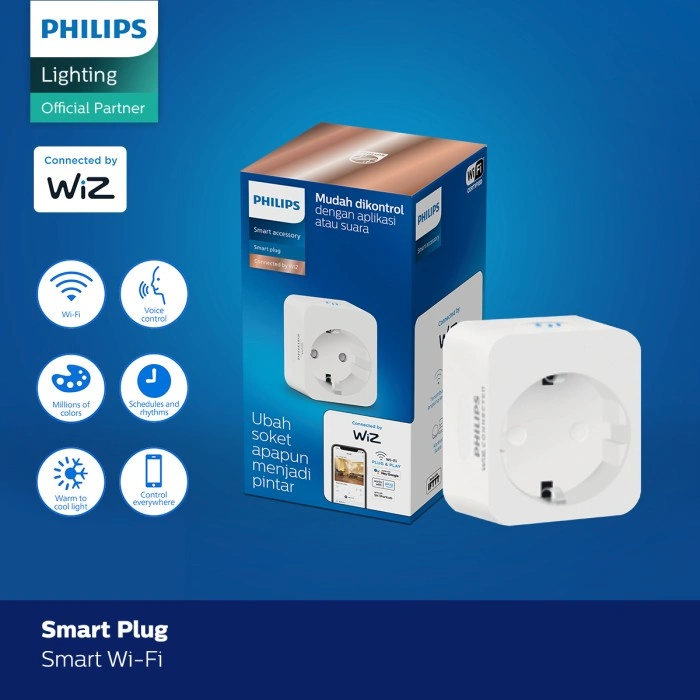 Philips Wi-Fi Smart Plug / Stop Kontak Wi-Fi