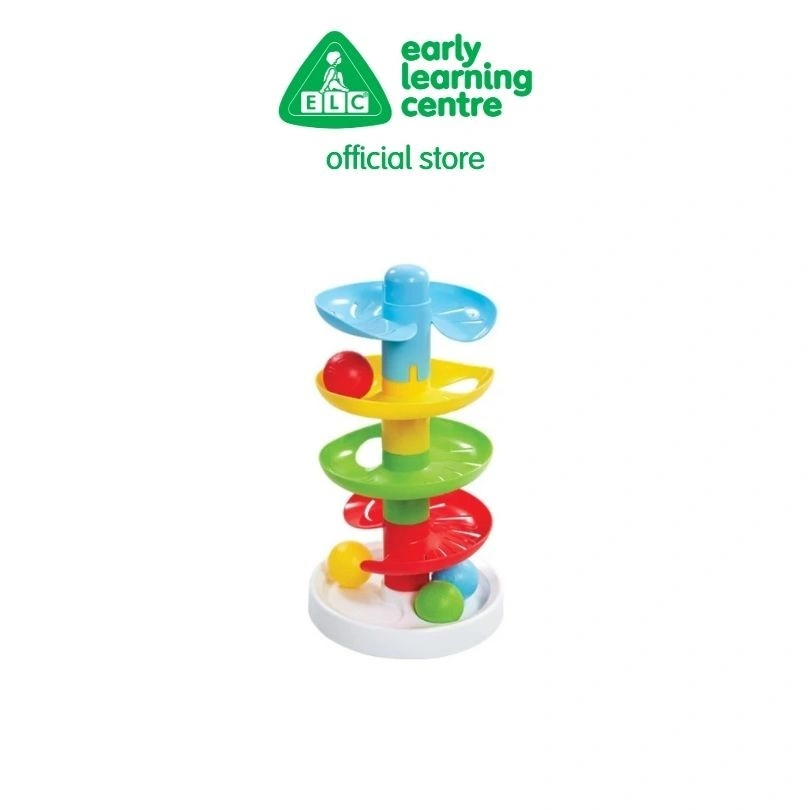 Addo Little Lot Twist & Twirl Tower - Mainan Aktivitas Anak Bayi 1 Tahun