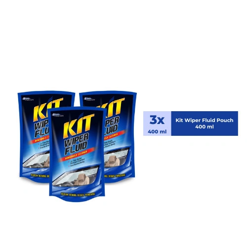 Kit Wiper Fluid Pouch 400 ml x3