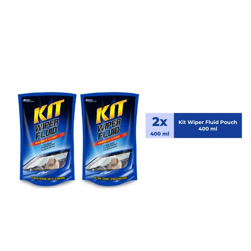 Kit Wiper Fluid Pouch 400 ml x2
