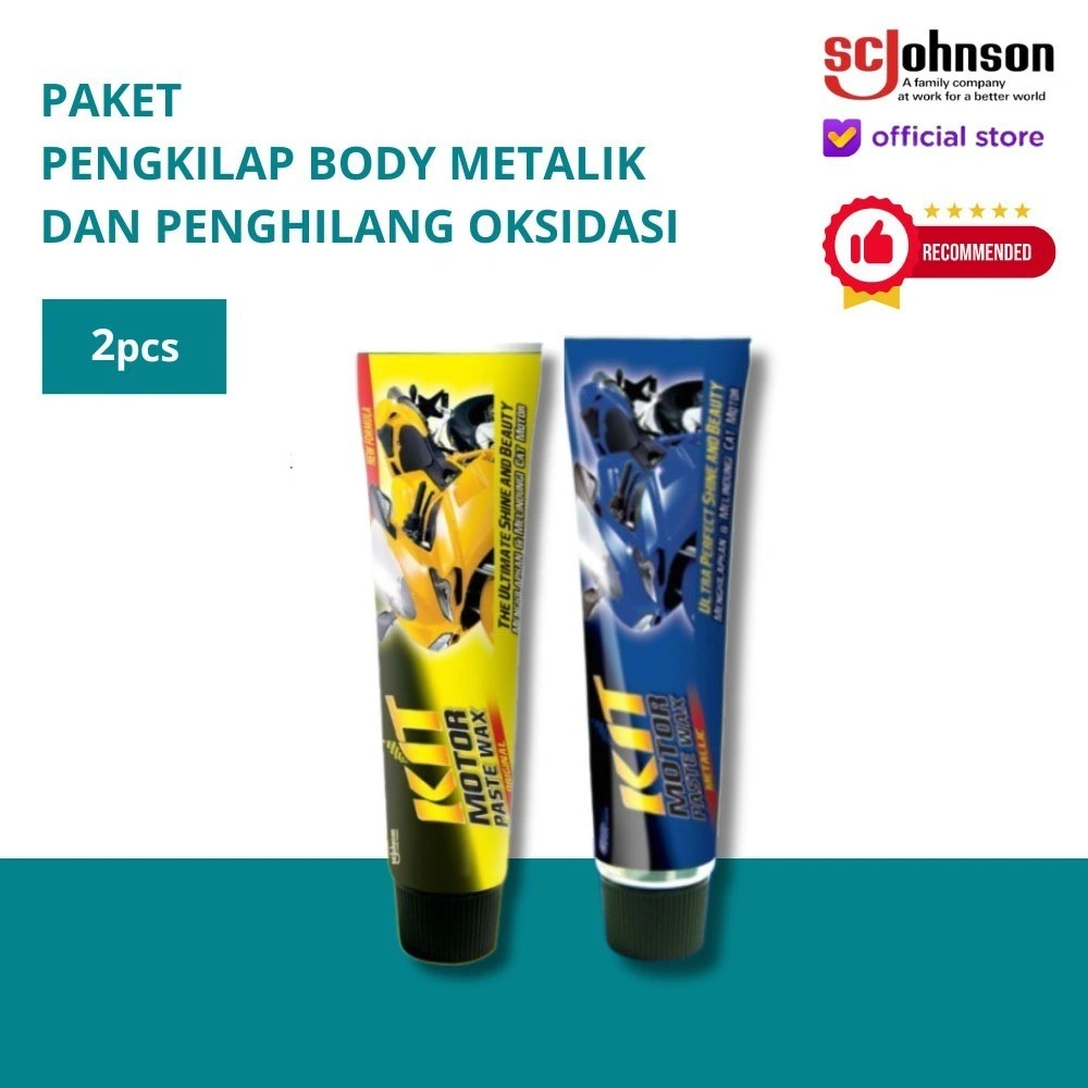 KIT Paket Pengkilap Body Metalik Dan Penghilang Oksidasi Cat Motor