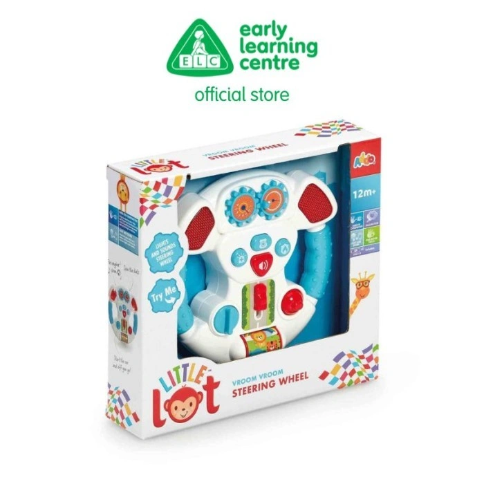 Addo Little Lot Vroom Steering Wheel Toys - Mainan Edukasi Setir Anak Bayi 1 Tahun