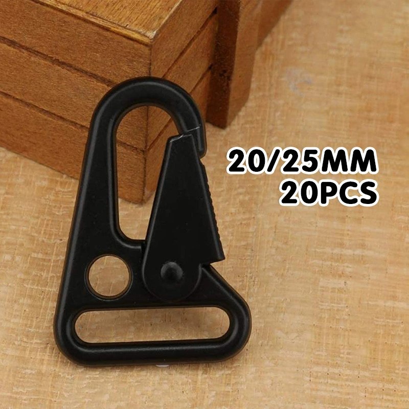 20Pcs Carabiner Pengait Tali Strap Tas / Karabiner Pengait Snaphook 20mm 25mm