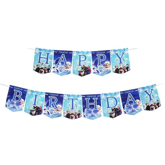 Banner HBD Karakter Frozen