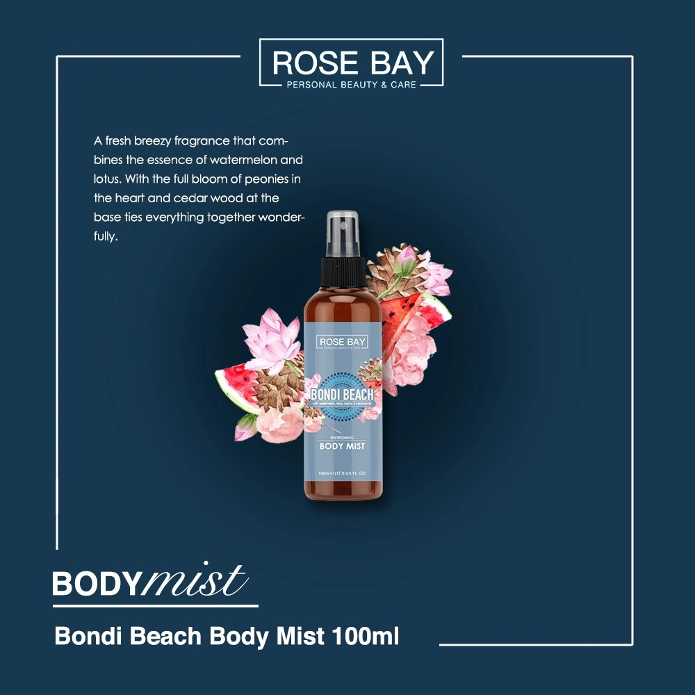 Suburb Rose Bay Bondi Beach Body Mist - 100 ml | Mist Fragrance