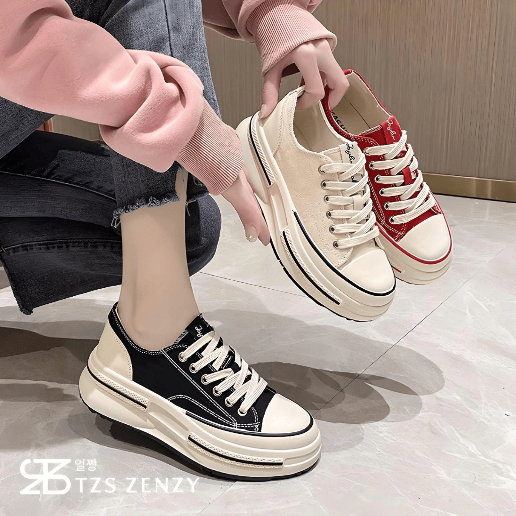 TZS Zenzy Somi Canvas - Sepatu Sneakers Wanita - Sepatu Canvas Wanita - Sepatu Kanvas Cewek