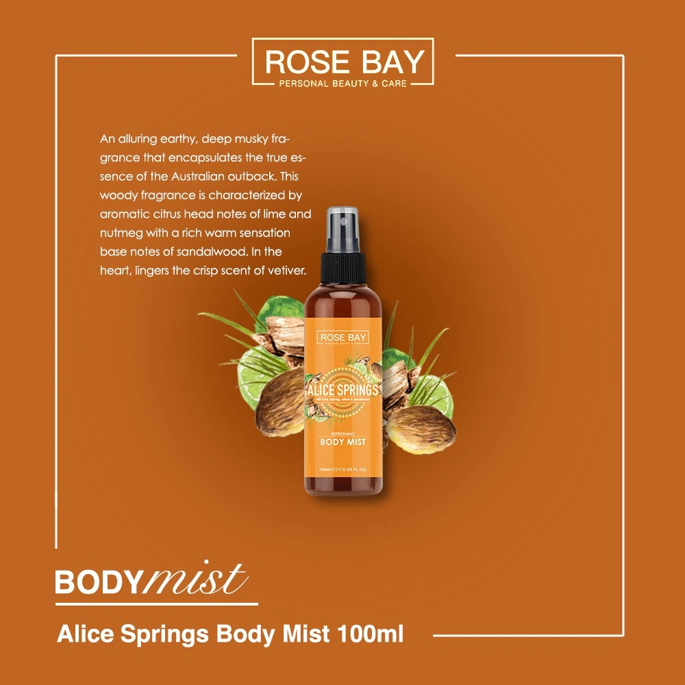 Suburb Rose Bay Alice Springs Body Mist - 100ml | Mist Fragrance