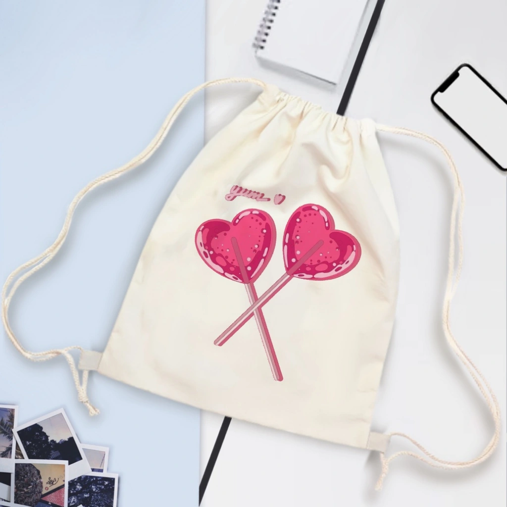 Tas Serut Motif FOOD Kanvas / TAS SERUT