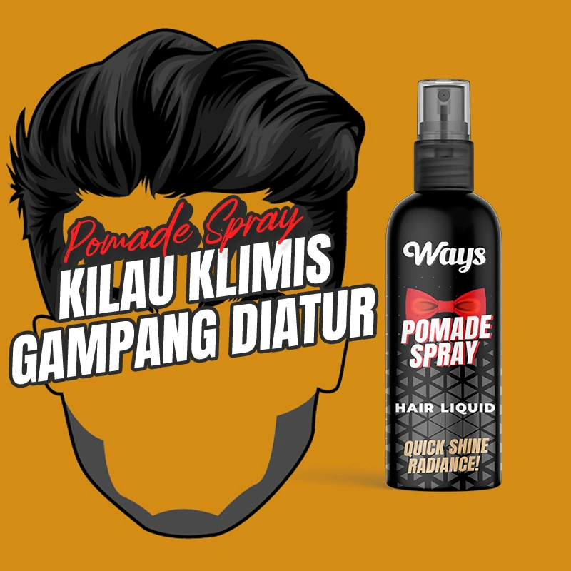 Pomade Spray Pomade Cair Pomade Semprot Minyak Rambut Hair Liquid