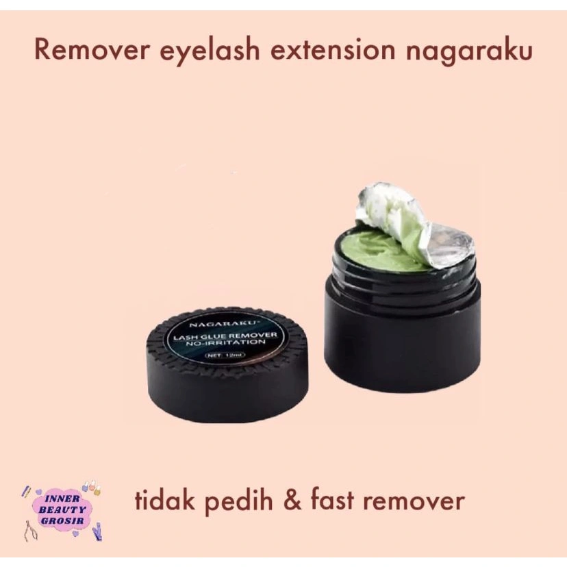 Remover Eyelash Extension Nagaraku Tidak Perih Fast Remover Eyelash Nagaraku