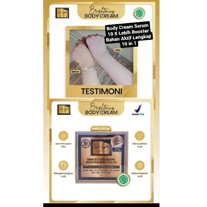 BODYLOTION WHITENING DOSIS TINGGI | Body Cream