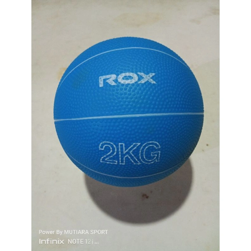 MEDICINE BALL 2KG ROX ORIGINAL Bola Fitness