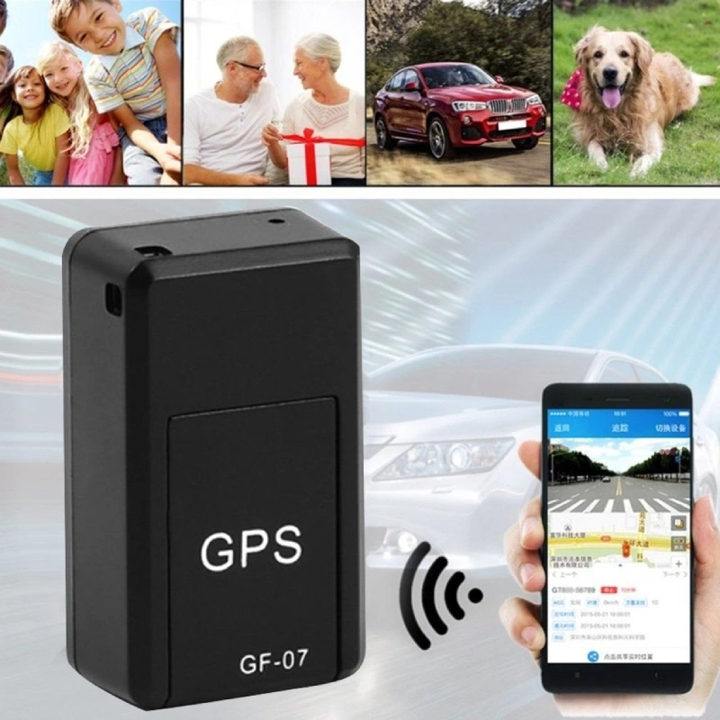 GPS Mobil/gps motor/gps mini/gps mobil/gps tracker mobil/Pelacak GPS Mini GF07 Alat Perekam Lokasi GPS Anti Hilang Mendukung Operasi Jarak Jauh GPRS Ponsel