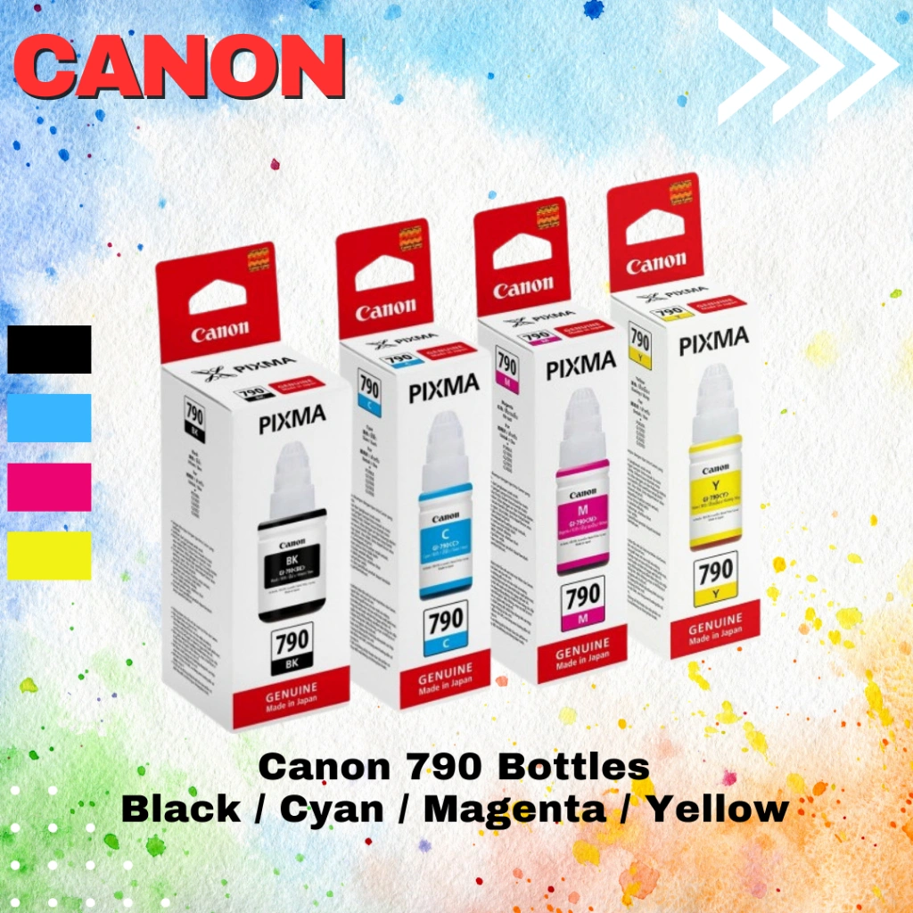 1 Set Canon 790 CYMK Original G1000 G2000 G3000 G4000 G1010