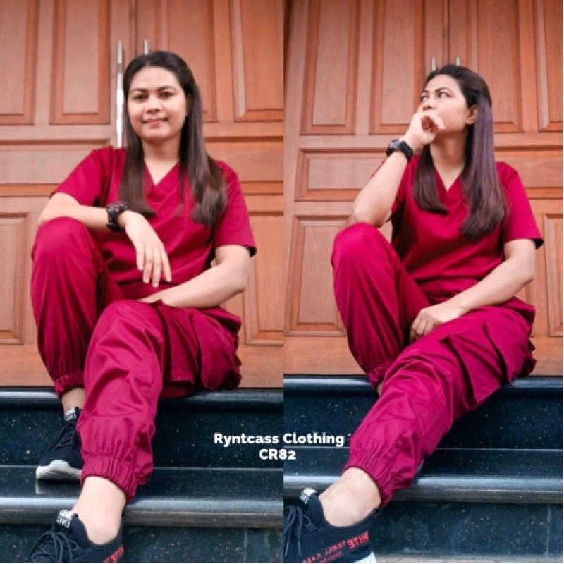 BAJU OK OKA / BAJU OKA LENGAN PENDEK SETELAN JOGER SAKU CARGO