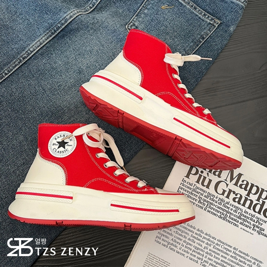 TZS Zenzy Amiore Canvas - Sepatu Canvas High Top - Sepatu Canvas Wanita - Sepatu Fashion Wanita