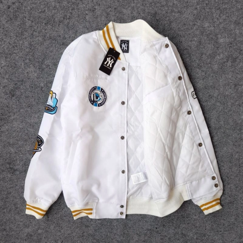 Jaket Varsity X luyiba Unisex Full tag & label