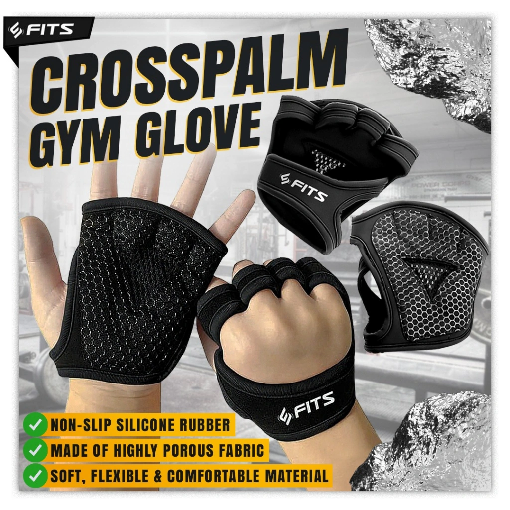 Fits Crosspalm Glove Sarung Tangan Gym Olahraga