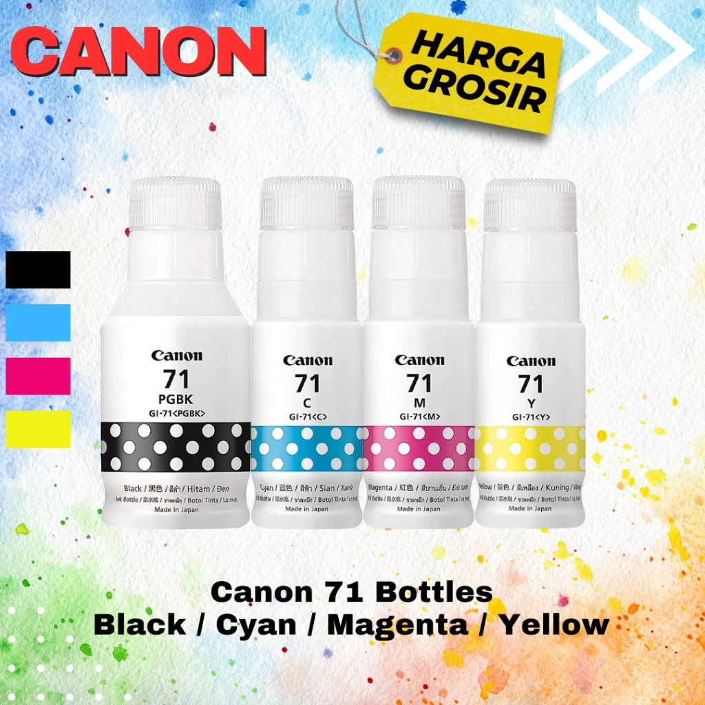 Tinta Canon GI 71 Original Canon G1020 G2020 G2021 G2060 G3020